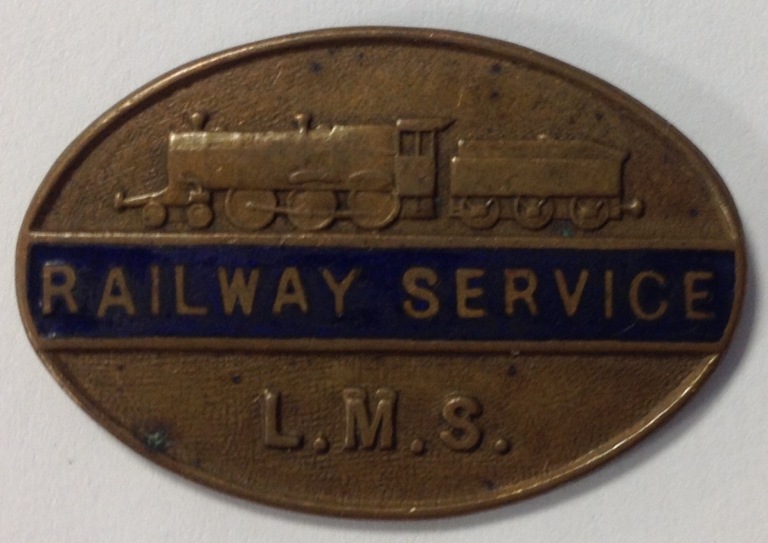 LMS Railway Service Badge | Tales from the Supply Depot